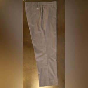 Adidas Grey Pin Stripe Golf pants
